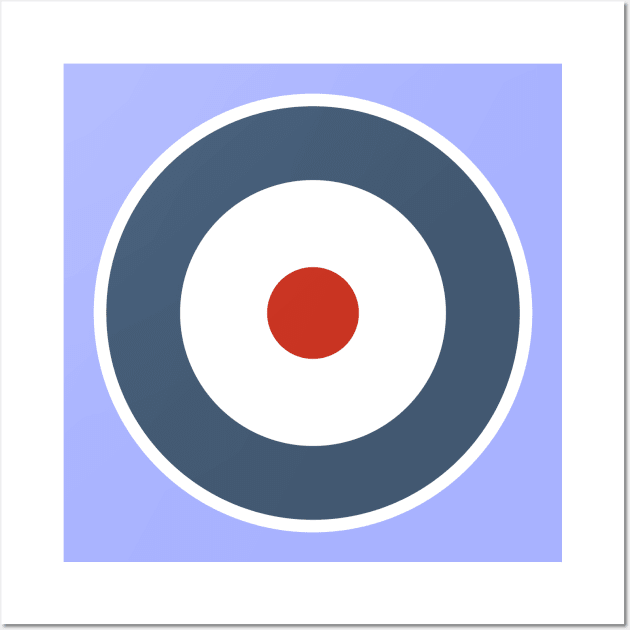 RAF Roundel Type (WW1 Era) Wall Art by Lyvershop